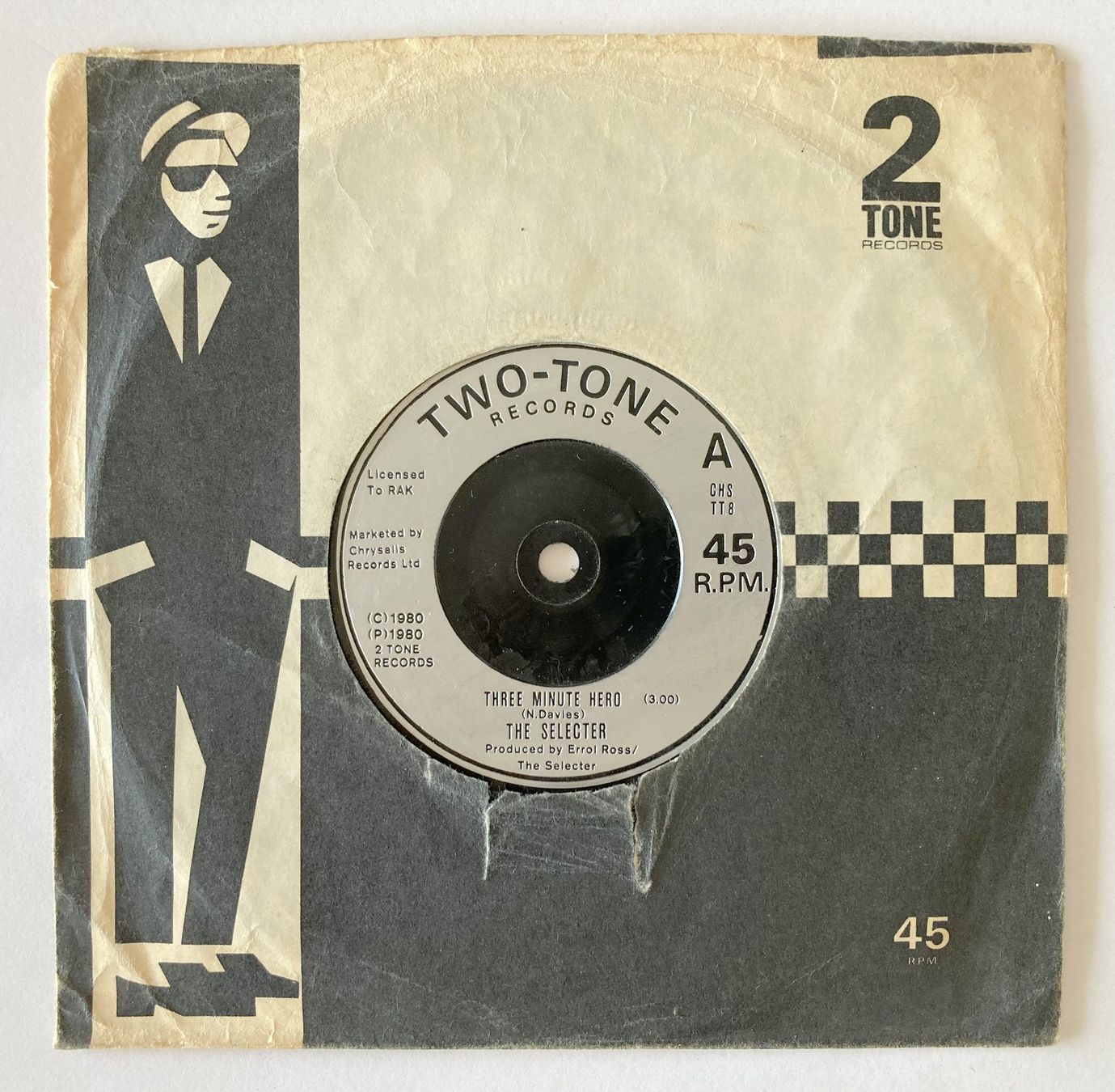 Schallplatten: THE SELECTER - THREE MINUTE HERO – Gebraucht aus Bottens von hotter-than-hell
