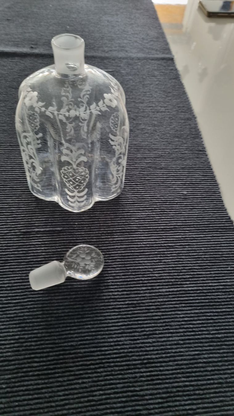 Caraffe: HISTORISCHE BLEIKRISTALL KARAFFE ENDE 19JH – Usato da Locarno venduto da ICARO8 2