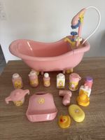 Puppenbadewanne mit Zubehör 