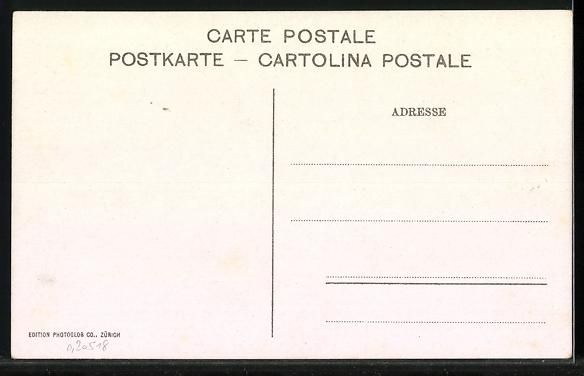 Cartoline postali: Bern, Hotel Bären, Wandgemälde in der  – Usato da Berlin venduto da bartko-reher 1