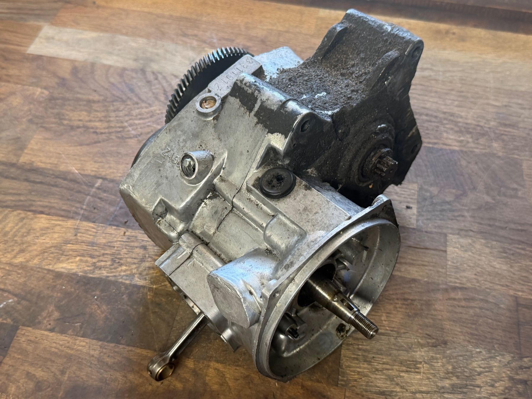 Pièces pour mobylette: Puch Za50 Motor Getriebe komplett – D'occasion à Bolken par si.x.las 3