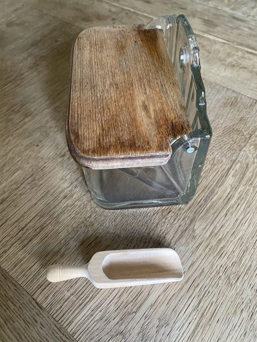 Gläser: Salzfass Glas und Holz – Gebraucht aus Bern von SamuelH02 3