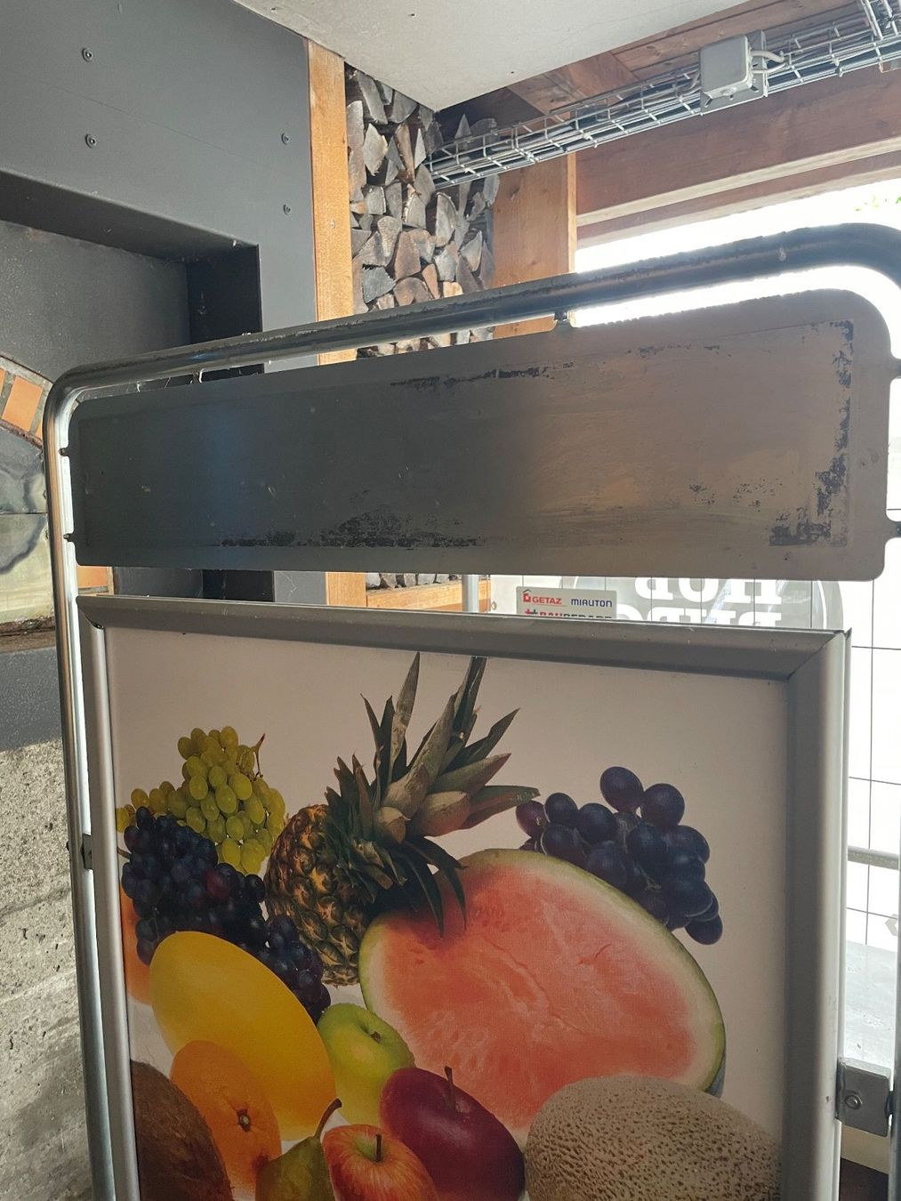 Allestimento di negozi e stand fieristici: Werbetafel – Usato da Rudolfstetten venduto da haalaa 2