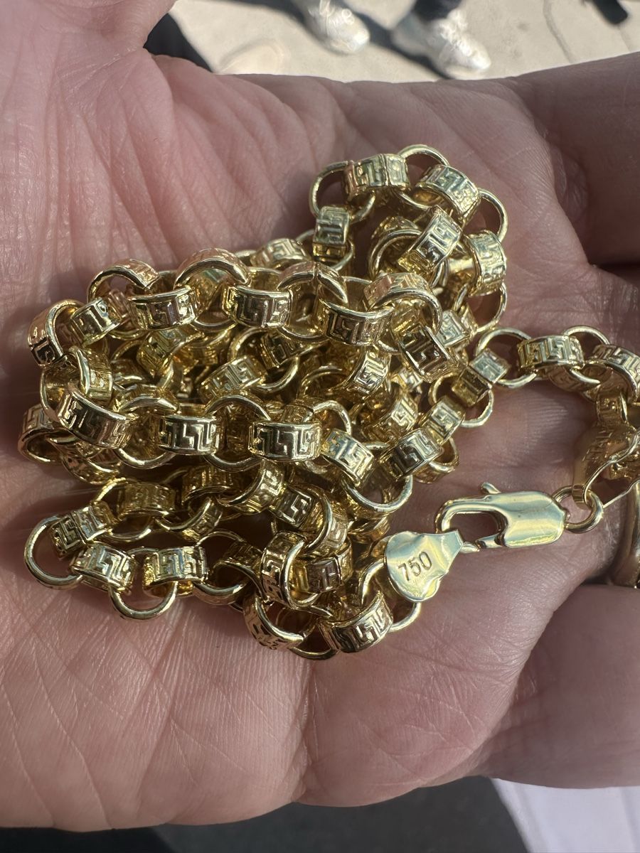 Catenine: Schöne Massiver Goldkette – Nuovo (secondo la descrizione) da langenthal venduto da Primavera1313