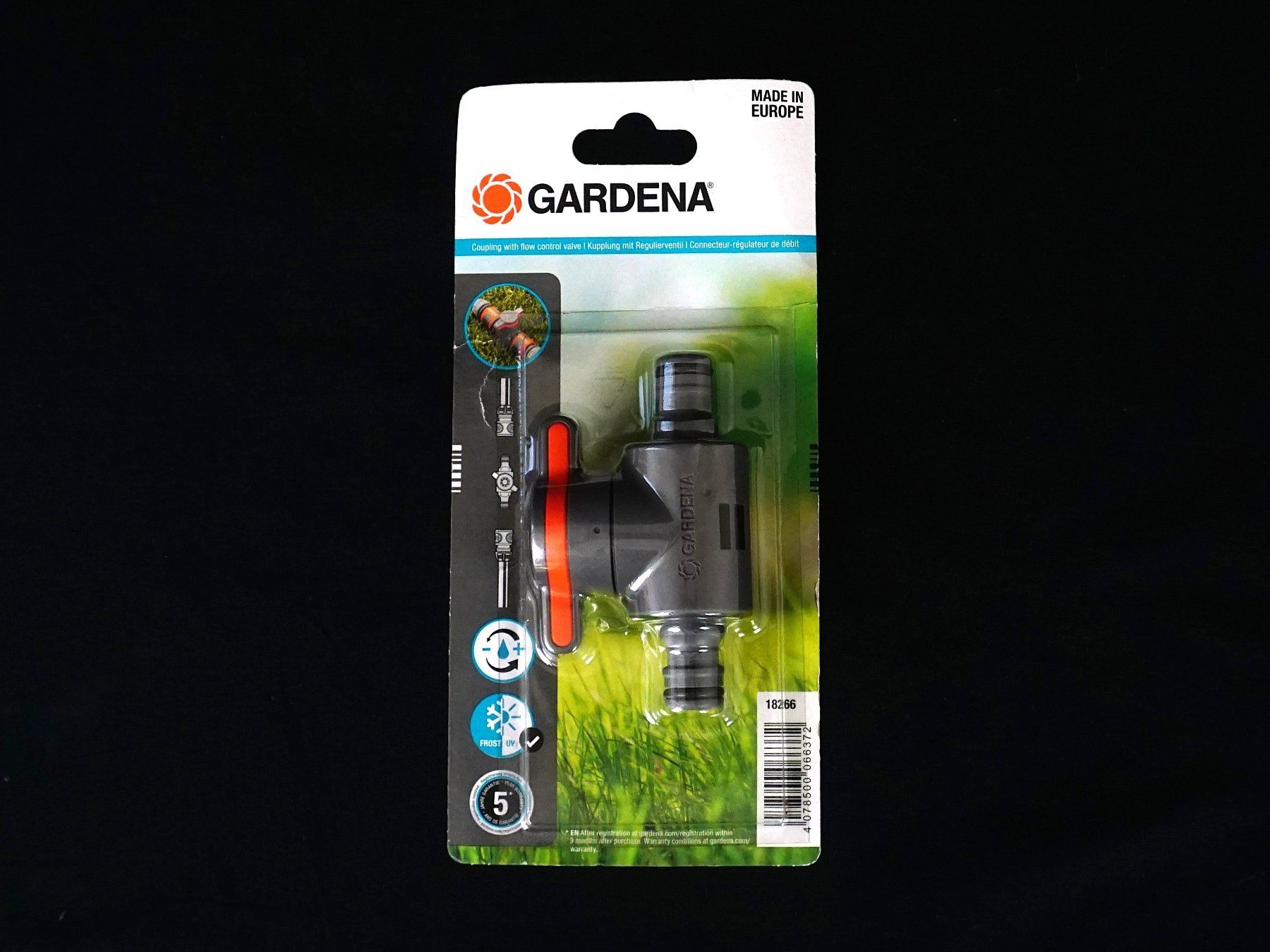Gardena Tutti gli attrezzi: Gardena Kupplung mit Regulierventil – Nuovo e nell'imballaggio originale da Pratteln venduto da Restwert_Pratteln