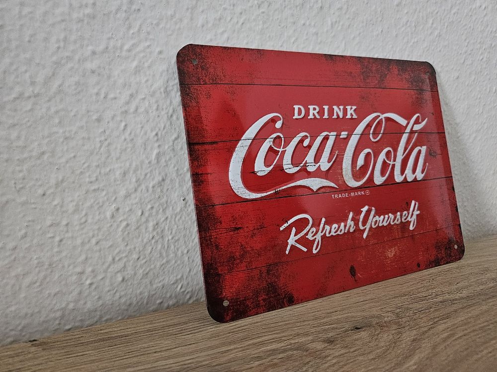 Coca Cola Schild 20x15 ** top Qualität ** | Kaufen auf Ricardo