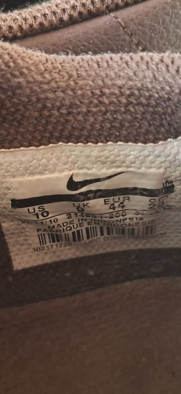 Nike Scarpe da uomo: Nike !!! Leder Herren Sneakers Gr. 44. – Usato da Rotkreuz venduto da keerthdi 5