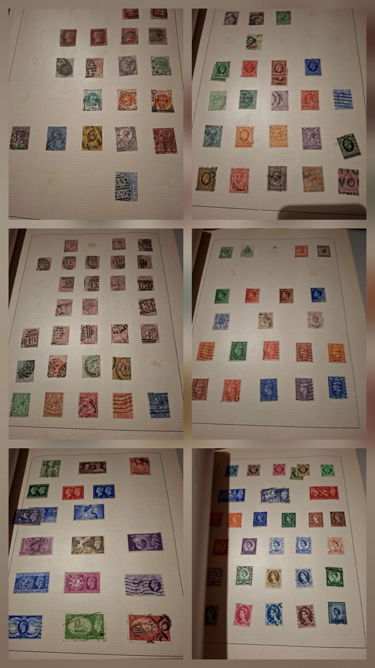 Tous les timbres: Sammlung eingeklebter Marken Weltweit über 100Seiten – D'occasion à Balgach par SIMEON27 5