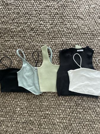5 Crop Tops Größe XS / S