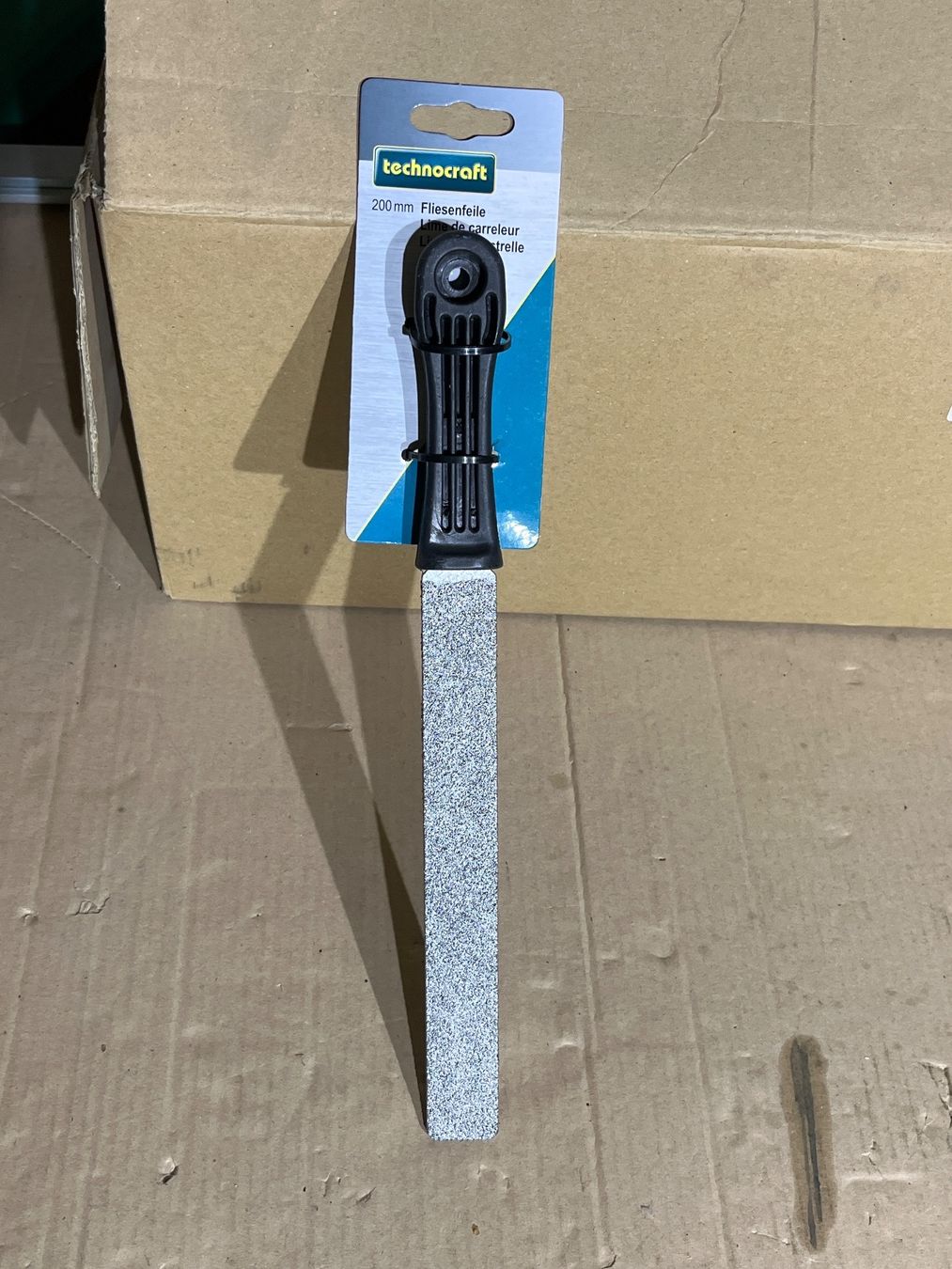 Technocraft Tutti gli attrezzi: Technocraft Fliessenfeile 200mm – Nuovo e nell'imballaggio originale da Tann venduto da Mad_less