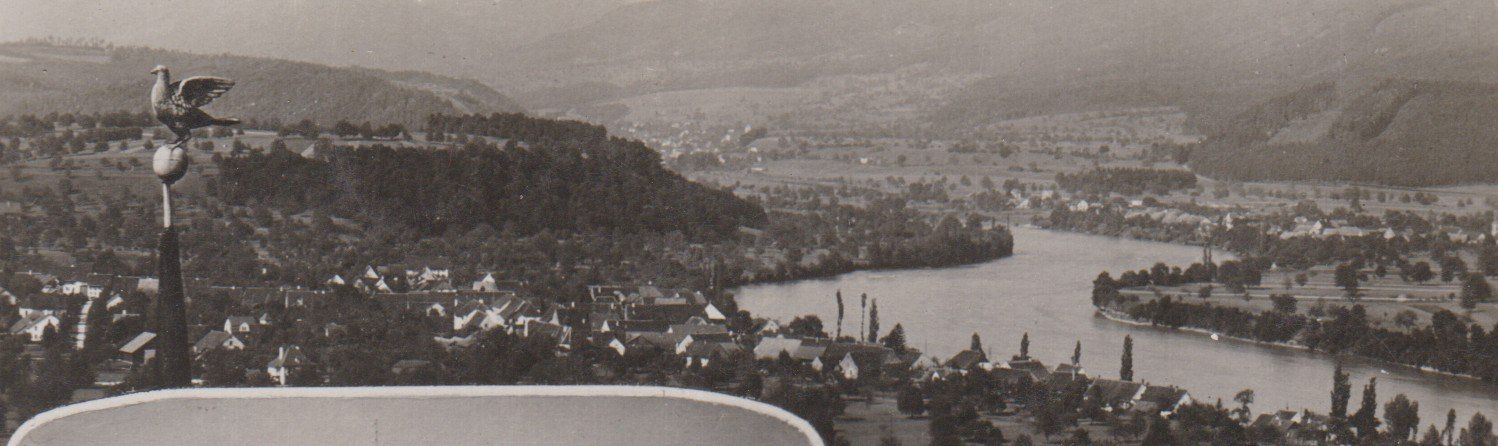 Cartoline postali: Mumpf   -   alte Ansichtskarte mit Solbad Schönegg – Usato da Vitznau venduto da Ropaku 1