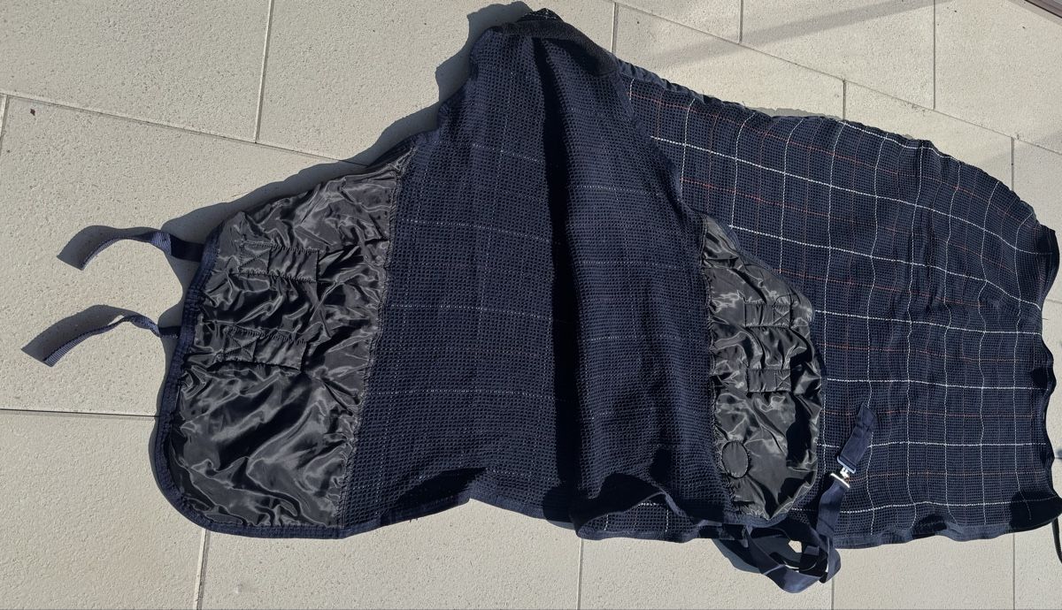 Coperte: Neuwertige Baumwolle Pferdedecke von HKM – Nuovo (secondo la descrizione) da Hessigkofen venduto da Rehkitz99 2