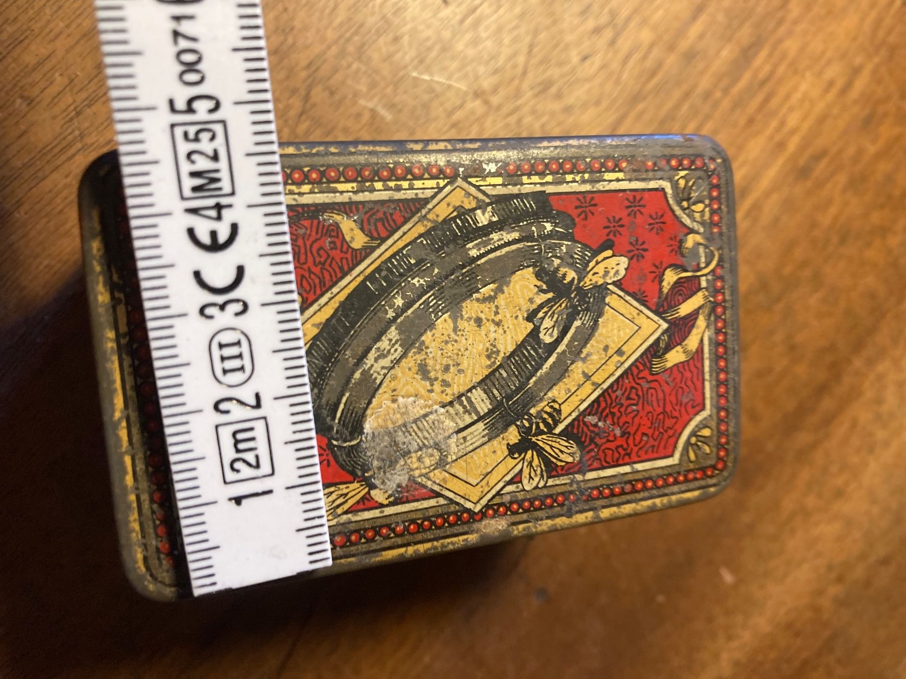Barattoli: Blechdose Boite ancienne Ring Travellers antik – Usato da St-Cierges venduto da LeRegain 8