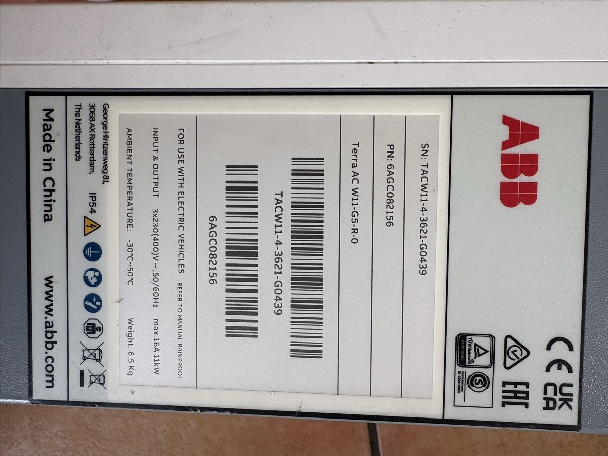 Caricabatterie: ABB Wallbox 11Kw – Usato da Möhlin venduto da Ruben0101 2