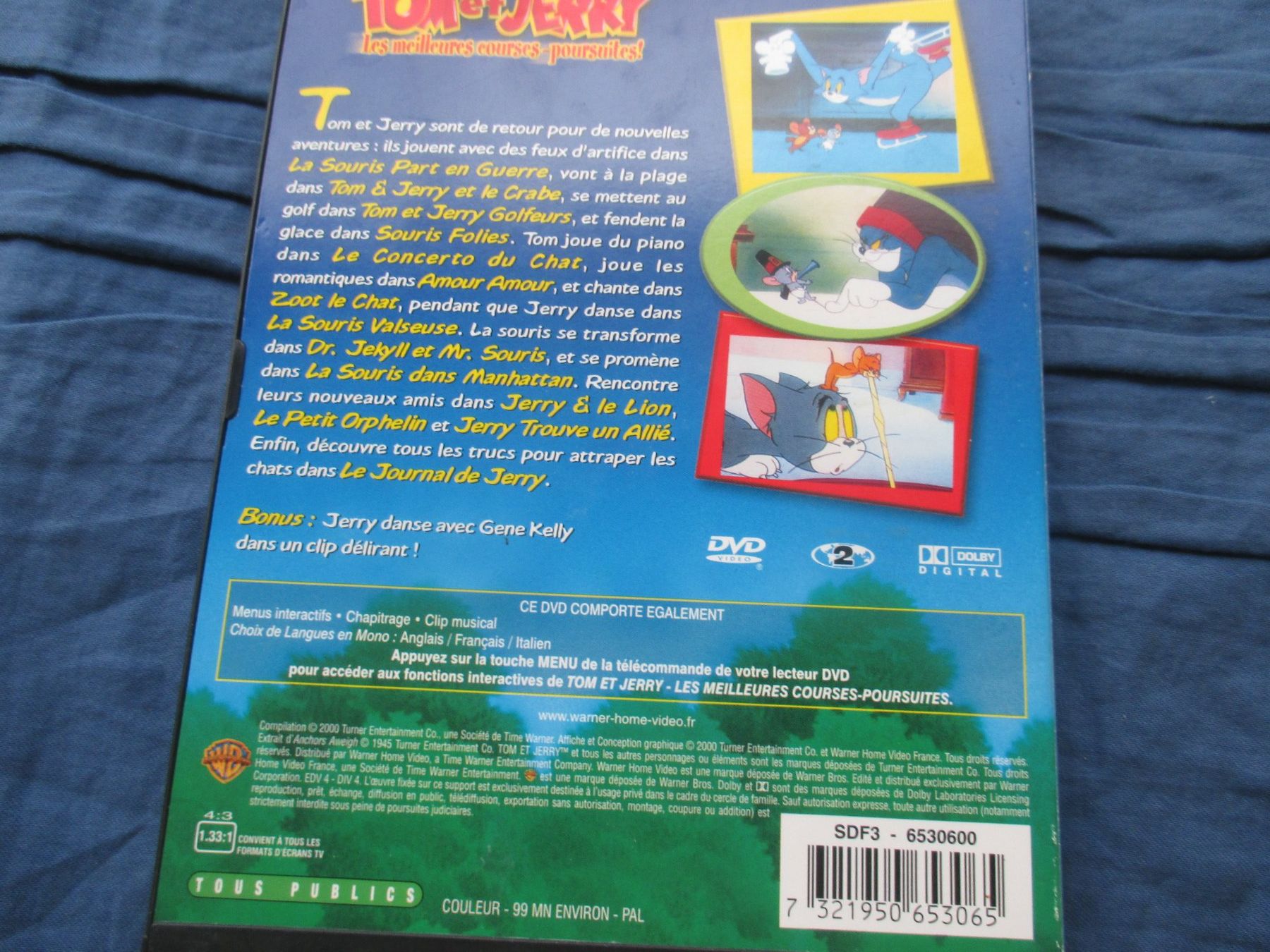 Tutti i DVDs: Tom et Jerry : Les meilleures courses-poursuites – Usato da Colombier NE venduto da Nevenma 1