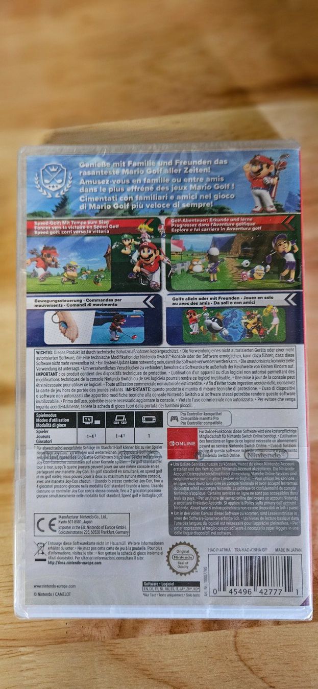 Nintendo Spiele: Switch - Mario Golf Superrush - OVP – Neu und originalverpackt aus Rohrbach von Emiflo 1