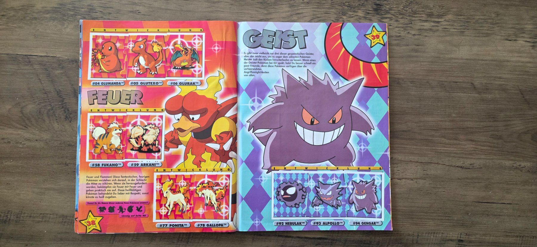 Pokémon Carte collezionabili: 3 x Pokemon Stickeralbum – Usato da Goldswil venduto da downie84 5