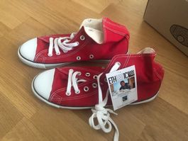 ethletic Schuhe rot, neu Grösse 41 (Bio/Fairtrade Converse