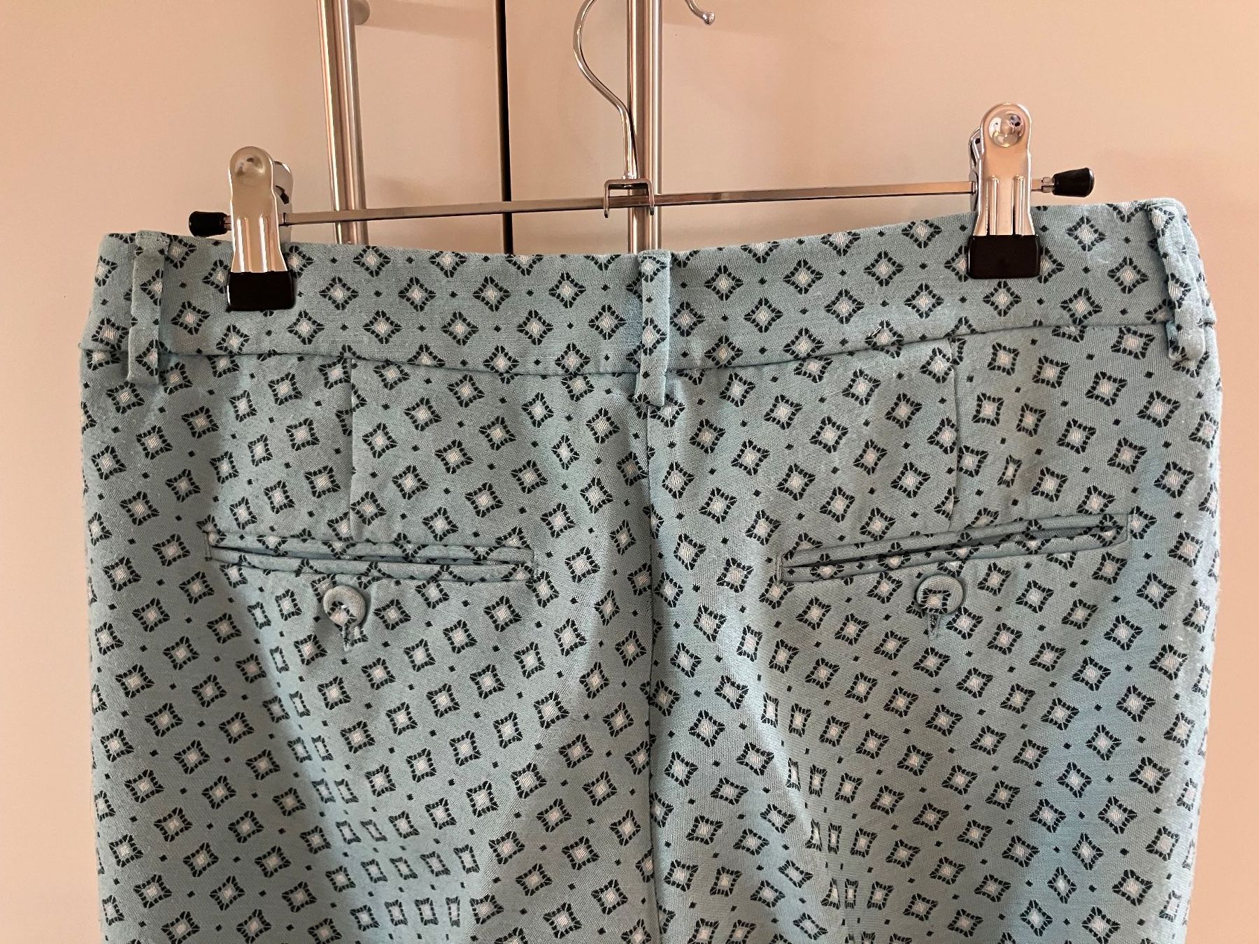 Max Mara Pantaloni: MaxMara Weekend - pantalon cigarette bleu turquoise – Usato da Vich venduto da SophieCo 3