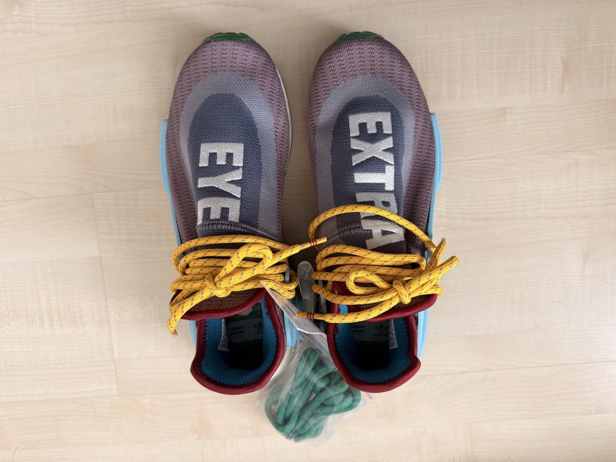 Adidas Scarpe da uomo: Adidas NMD Hu Pharrell Extra Eye Grau – Nuovo e nell'imballaggio originale da Neerach venduto da lar_tkp2 2