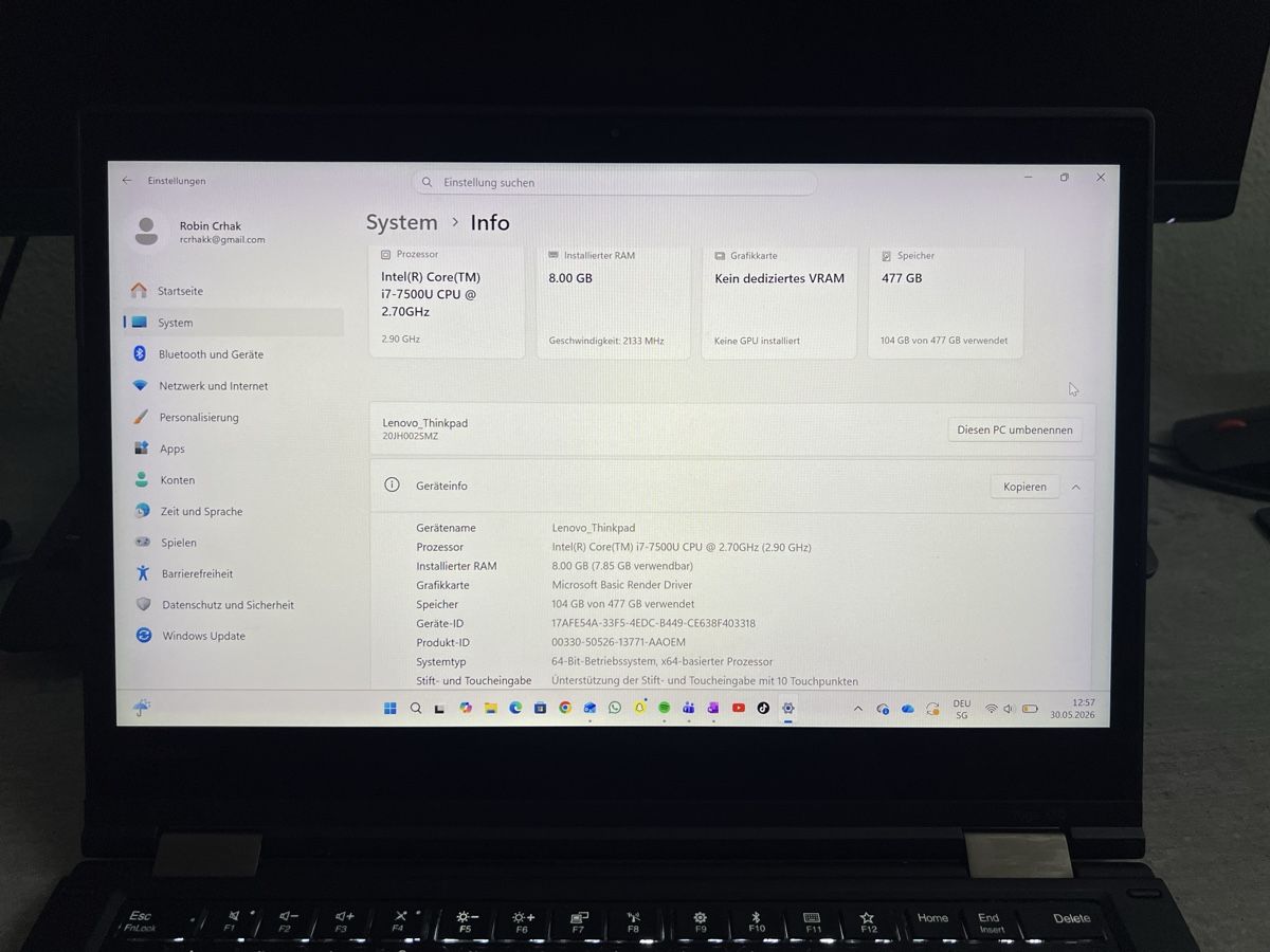 Lenovo Notebook: Lenovo ThinkPad Yoga 370 – Usato da Münchenstein venduto da rob_9hpq 6
