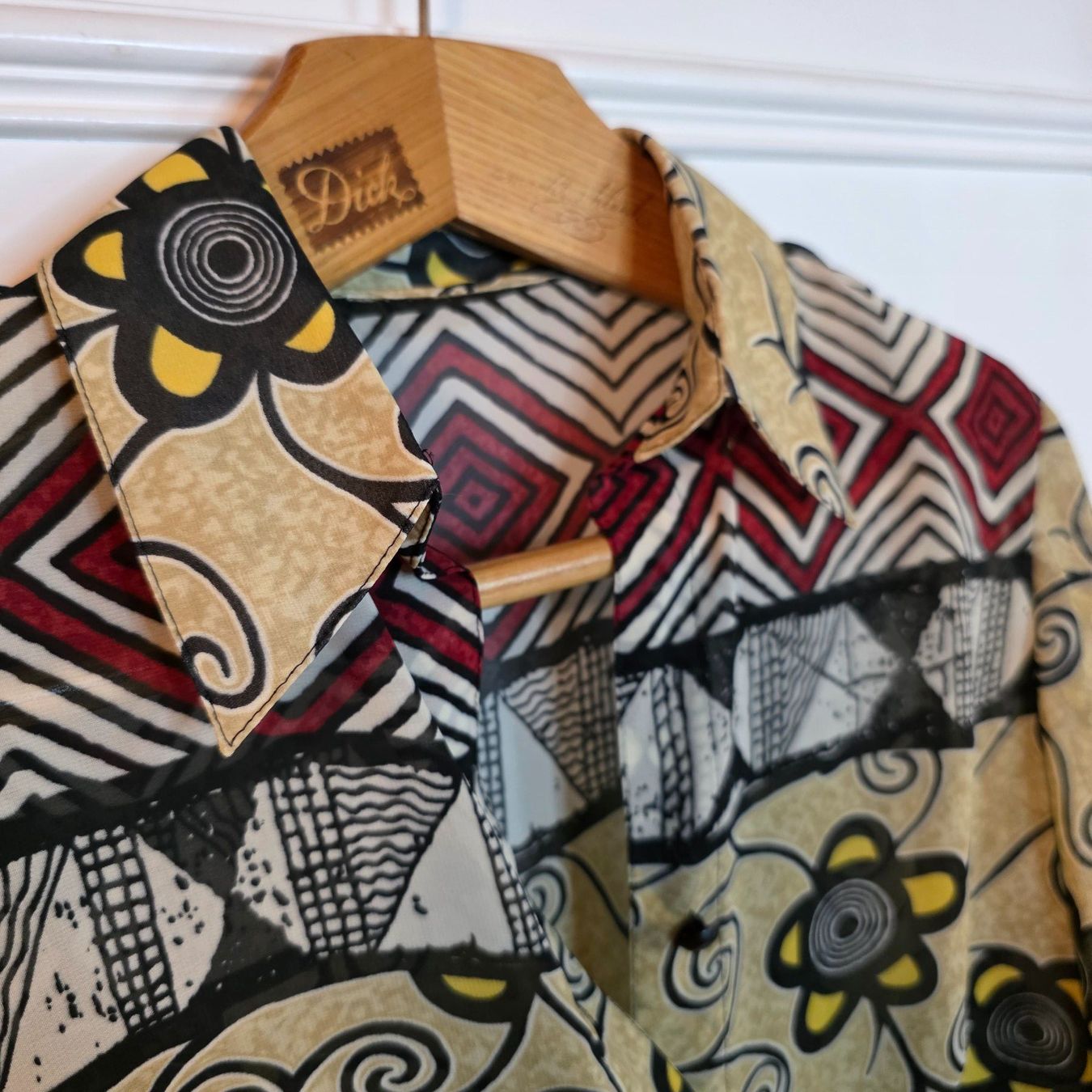 Blusen: Vintage Bluse Ethno Muster Gr. M – Gebraucht aus Wald ZH von CapLux 7