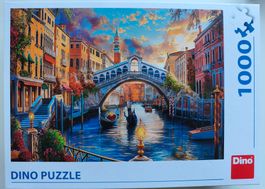 1000 Puzzle "Dino", Rialto Brücke Venedig Italien