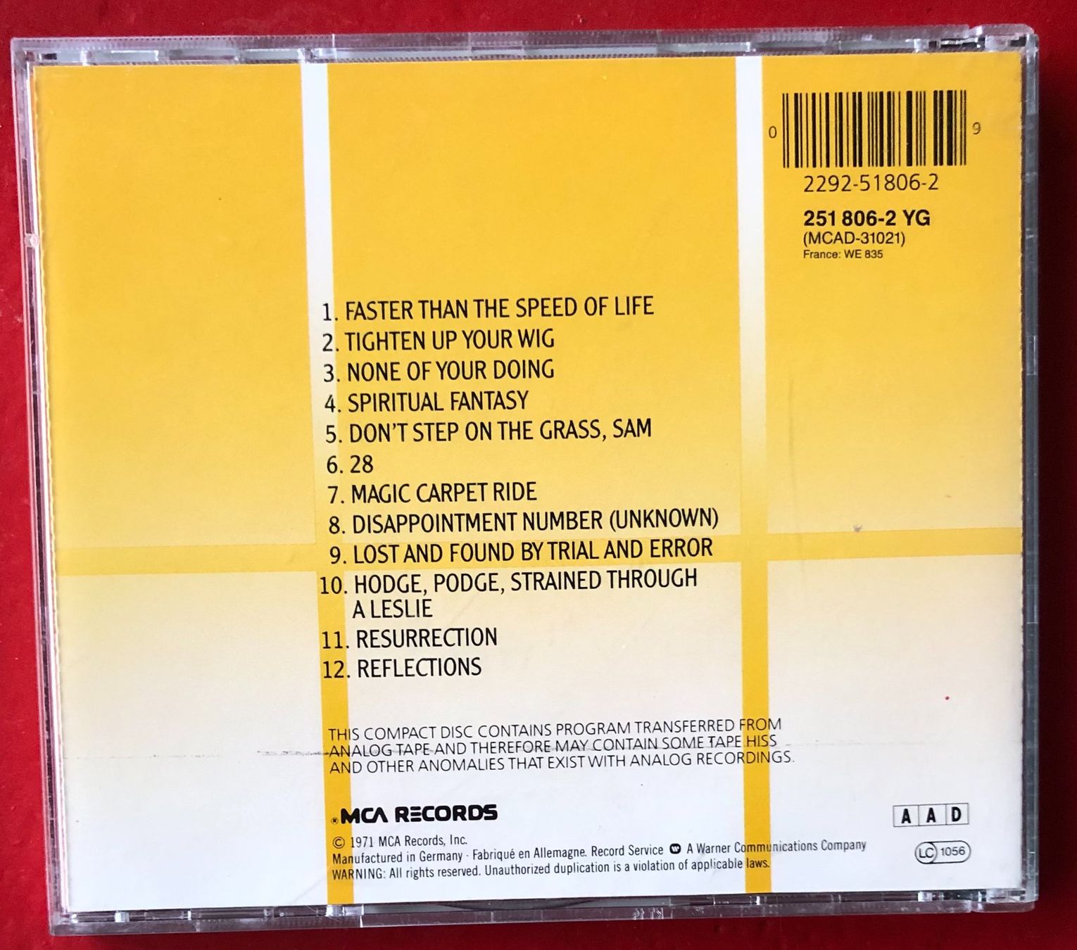 CDs: Steppenwolf – The Second CD, Psych Rock, RI – Gebraucht aus Luzern von Schlafenicht00 1