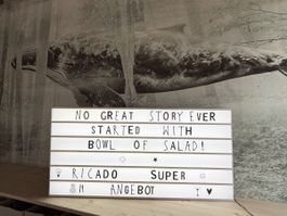 XXL Leuchttafel mit vielen Buchstaben! LED