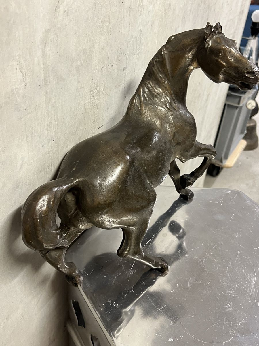 Sculture & Statue: Bronzefigur Pferd, antike Skulptur, einzigartiges Dekoobjekt – Usato da Zürich venduto da Privat_13 8
