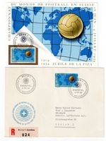 Schweiz, 1954 Fussball-WM in Bern 4.7.1954 Endspiel