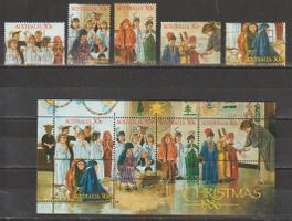 Australia Noël 1986 enfants