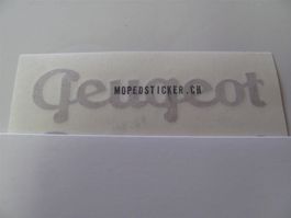 Abziehbild Emblem Peugeot (Goldig) - Mofa Oldtimer
