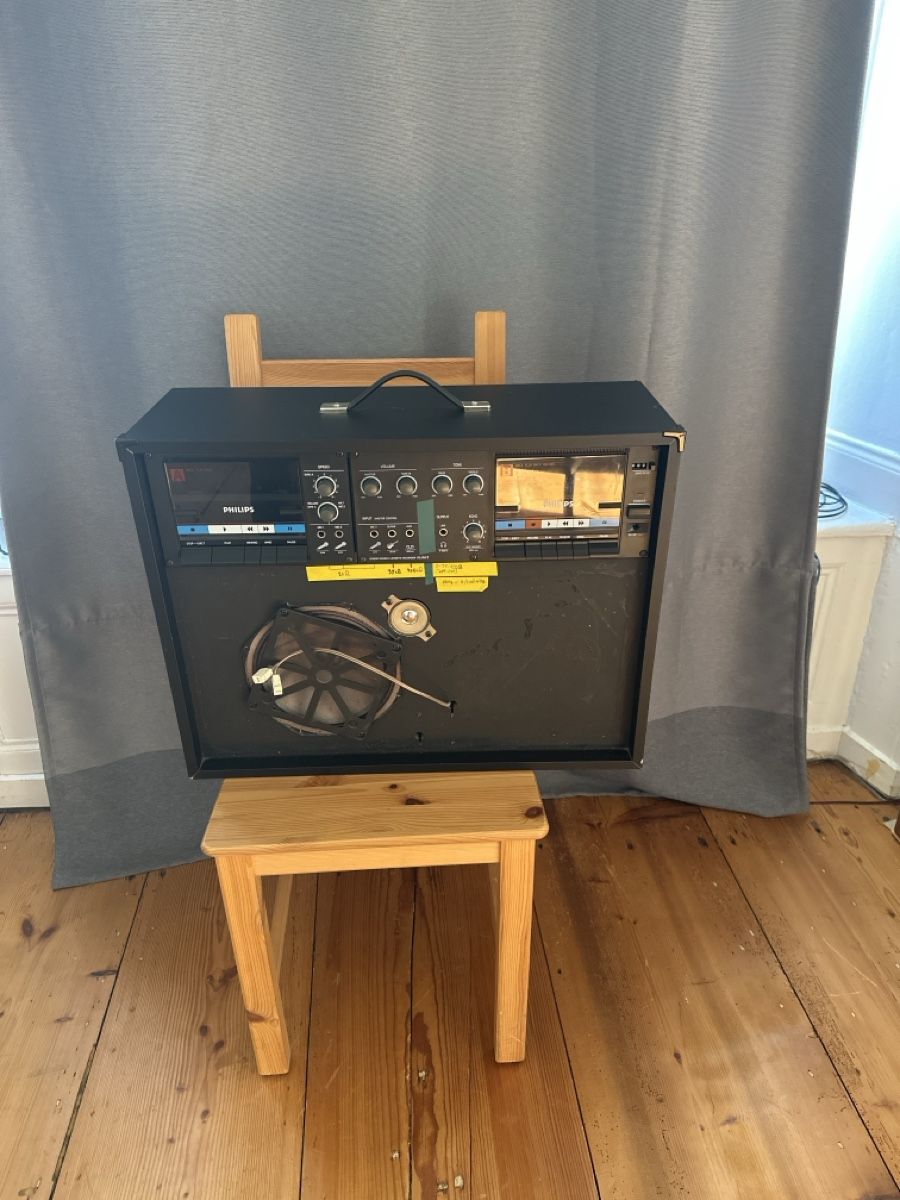 Philips Aufnahmegeräte: Philips D6650 Double Cassette Recorder studio 2 – Defekt aus Bremgarten b. Bern von eblake 1