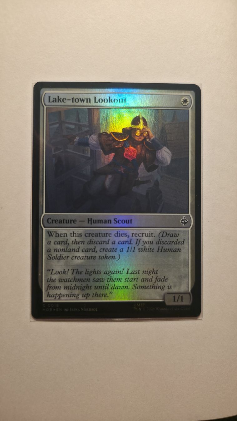 Magic The Gathering Carte collezionabili: Hobbit 4 white FOIL cards - Mint  – Nuovo (secondo la descrizione) da La Tour-de-Peilz venduto da val_h8g8 1