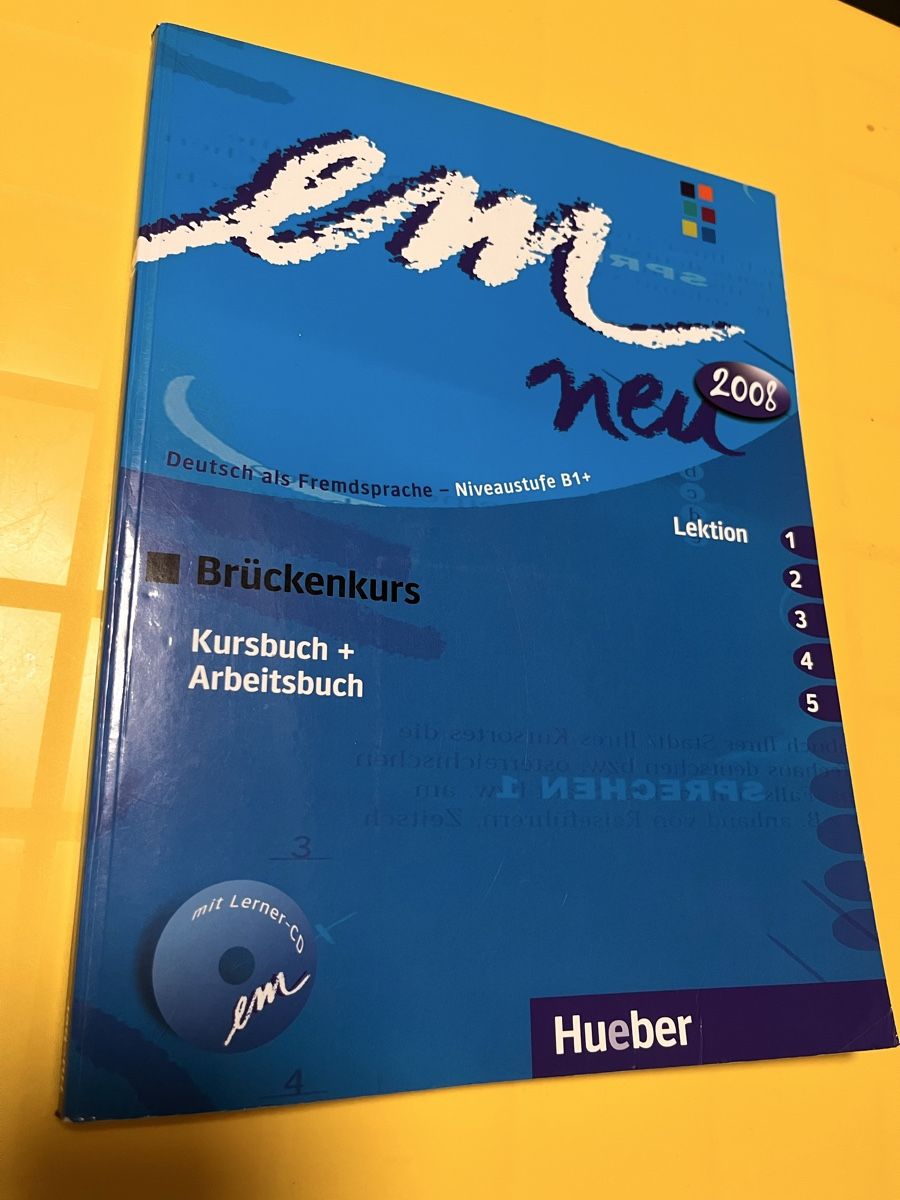 Bücher: EM Neu B1+ German Textbook and Workbook. Great Condition! – Gebraucht aus Zürich von Proton_Slit