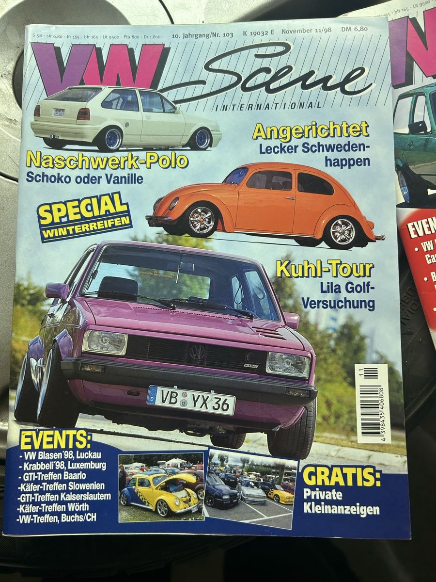 Riviste & Magazine: Magasines VW scène – Usato da Muraz (Collombey) venduto da Wolfdog1978 2