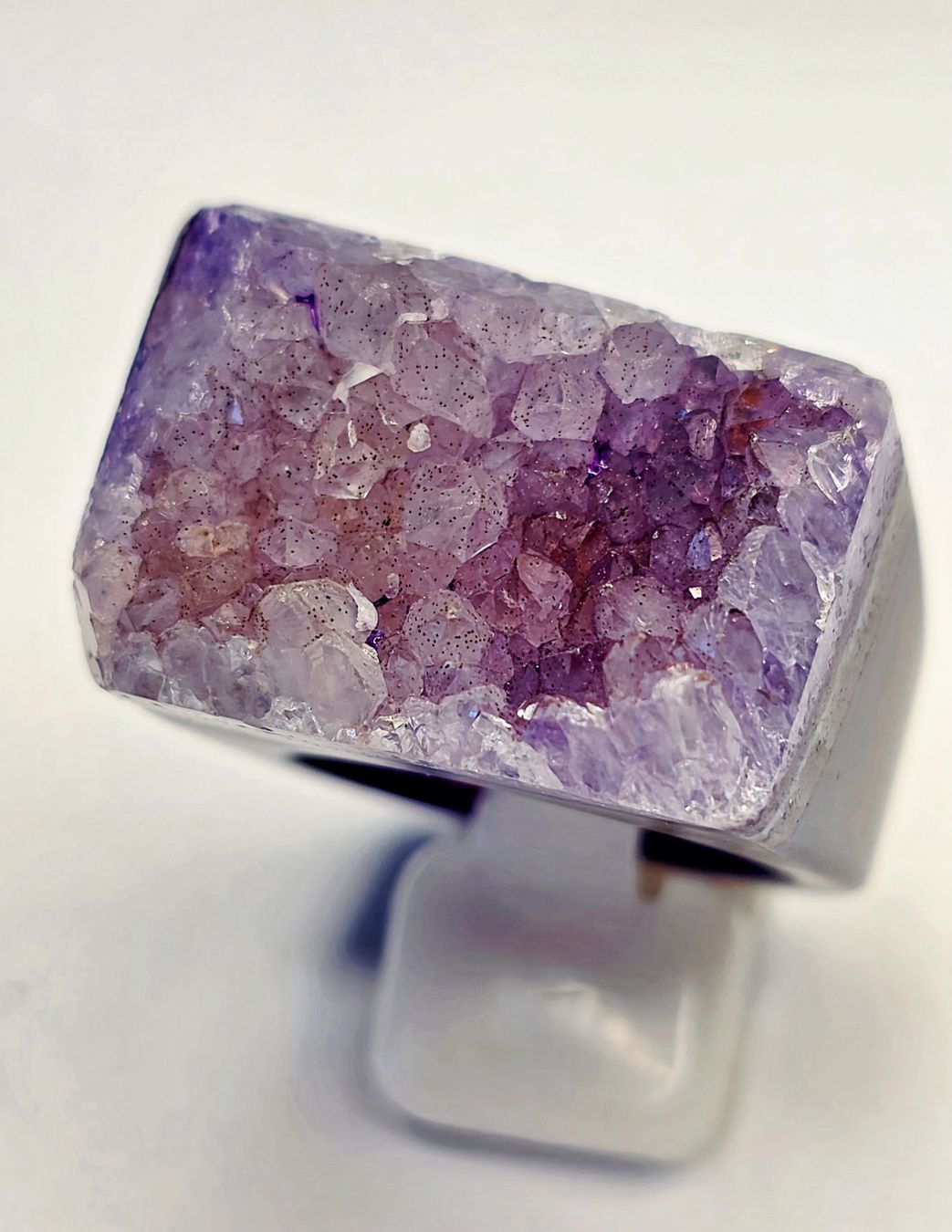 Anelli: Amethist Druse fullstone Fingerring – Nuovo (secondo la descrizione) da Zürich venduto da benedikt12 9