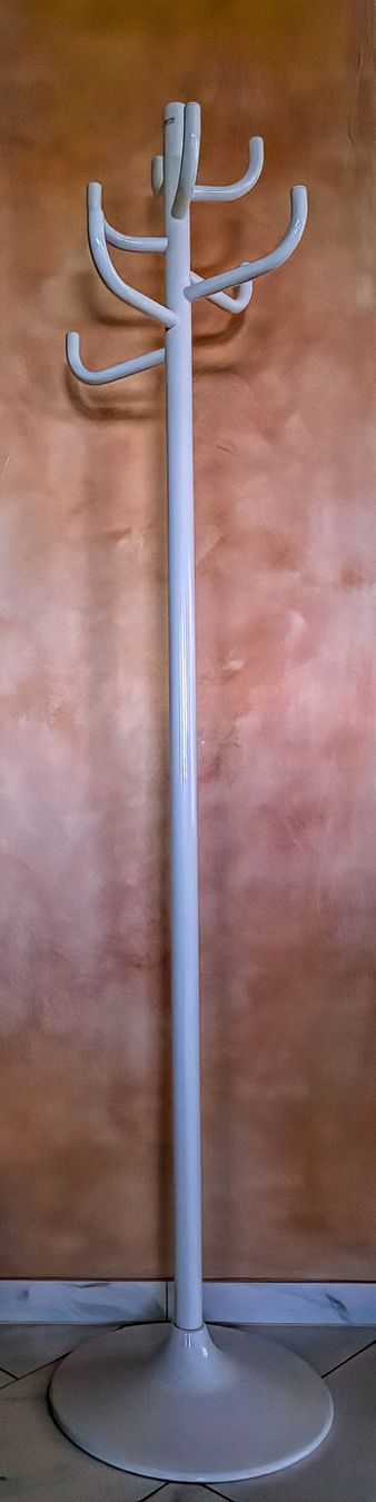 Guardaroba: Hut- und Kleiderständer, weiss, ca. 180 cm – Nuovo (secondo la descrizione) da Rotkreuz venduto da Radus24 1