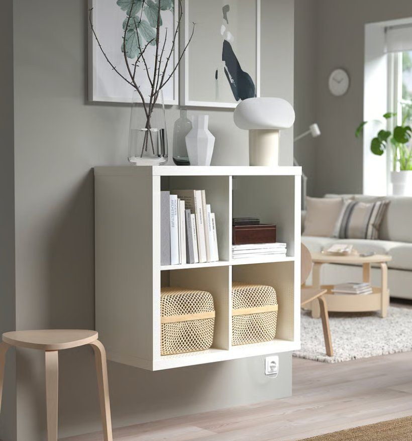 Ikea Scaffali: Ikea KALLAX Étagère, blanc, 77x77 cm – Usato da Clarmont venduto da sil_59s9