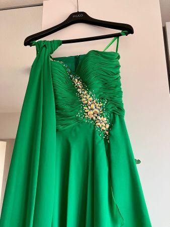 Sommerliches, grünes Abendkleid, Grösse 38, festlich