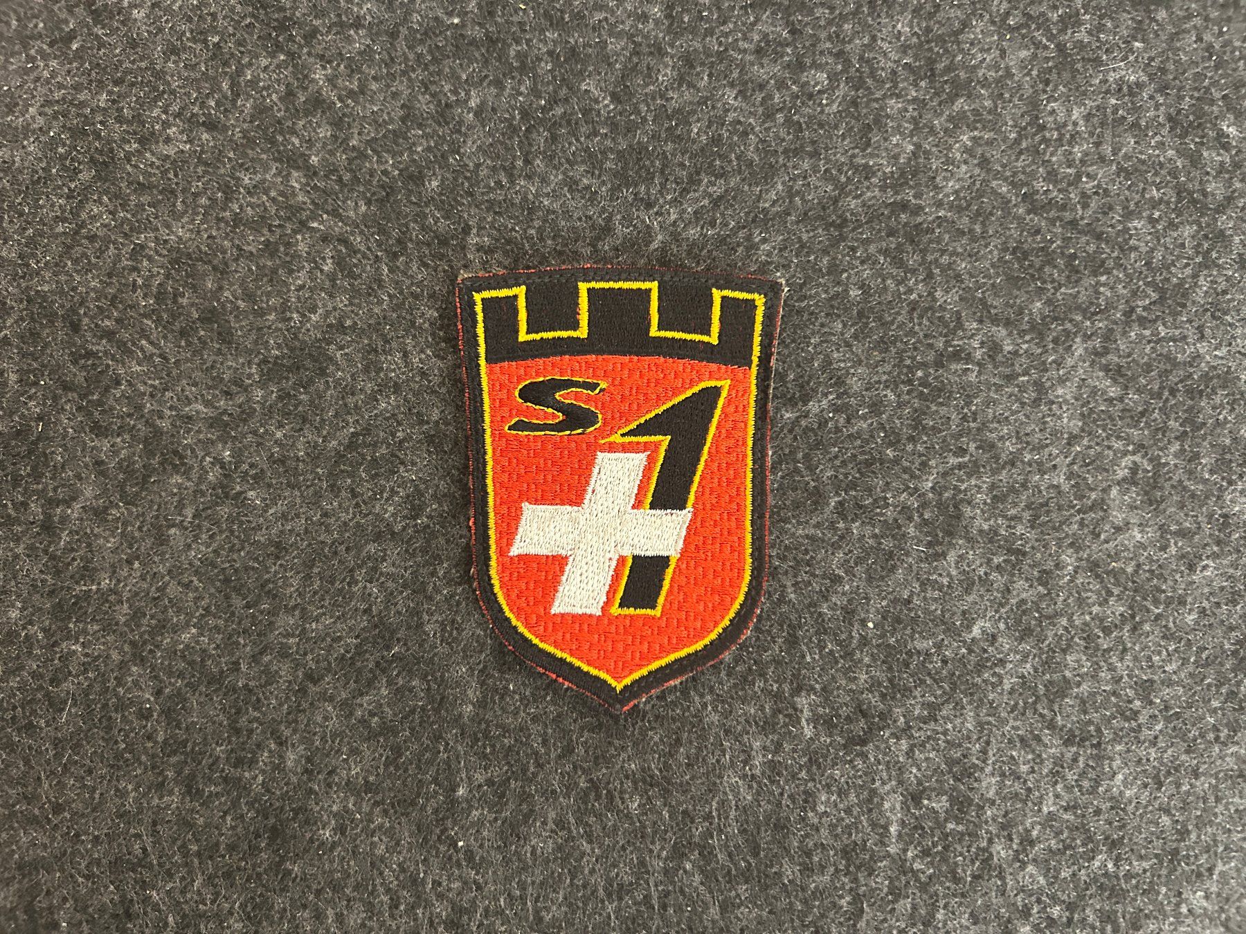 Placchette & Badge: Patch, FWK, Detachement Sicherheit S1 – Usato da Berikon venduto da DGC-1995