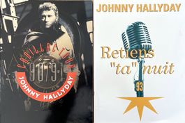 Johnny Hallyday - 2 programmes Tour 1990/91 & 1993 + Billets
