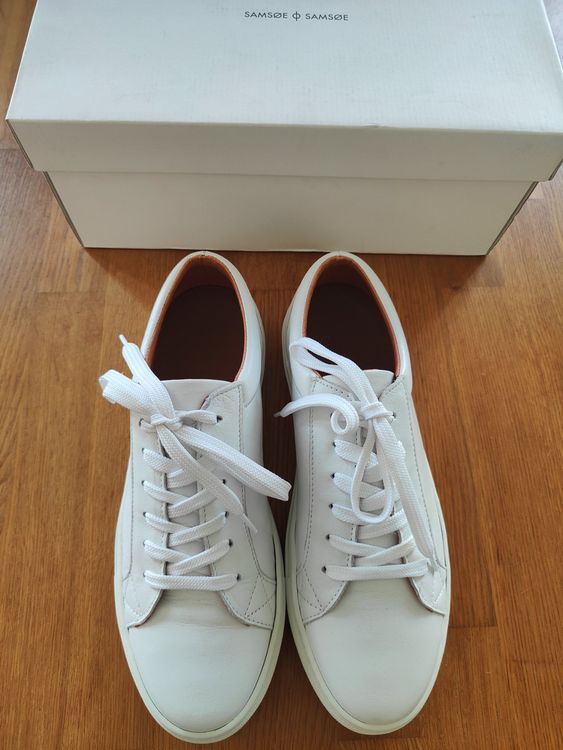 Samsøe Samsøe Ledersneaker, 42, weiss (Gebraucht) in Olten für CHF 55 ...
