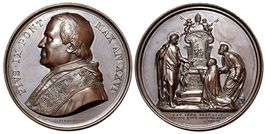 Rom, Pius IX., Medaille A. XXVI (1871)
