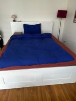BRIMNES Bett IKEA mit Schaum Matraze 160x200cm