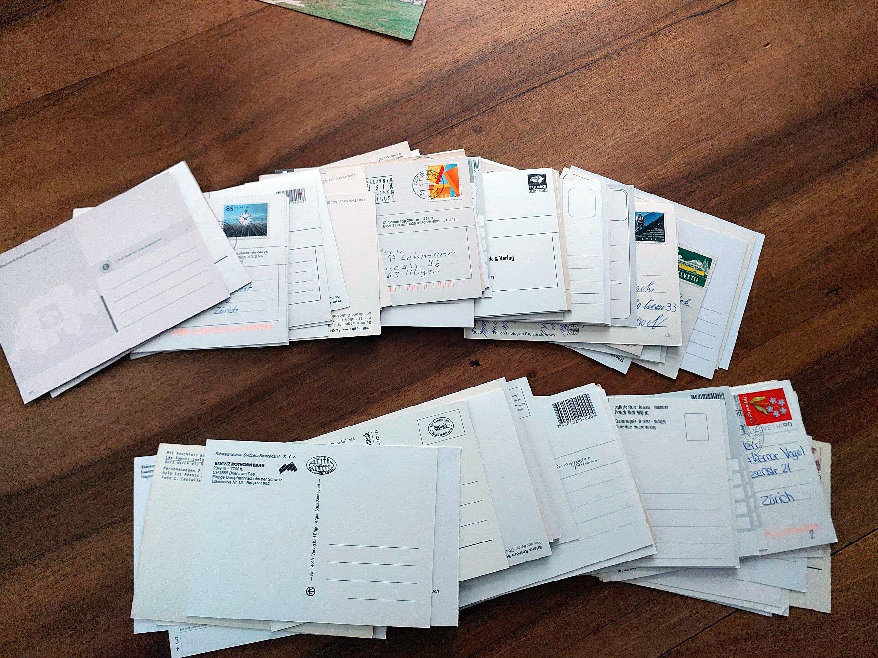 Cartoline postali: Bergbahnen Schweiz - 100 verschiedene Ansichtskarten – Usato da Schönenwerd venduto da Steidi 3