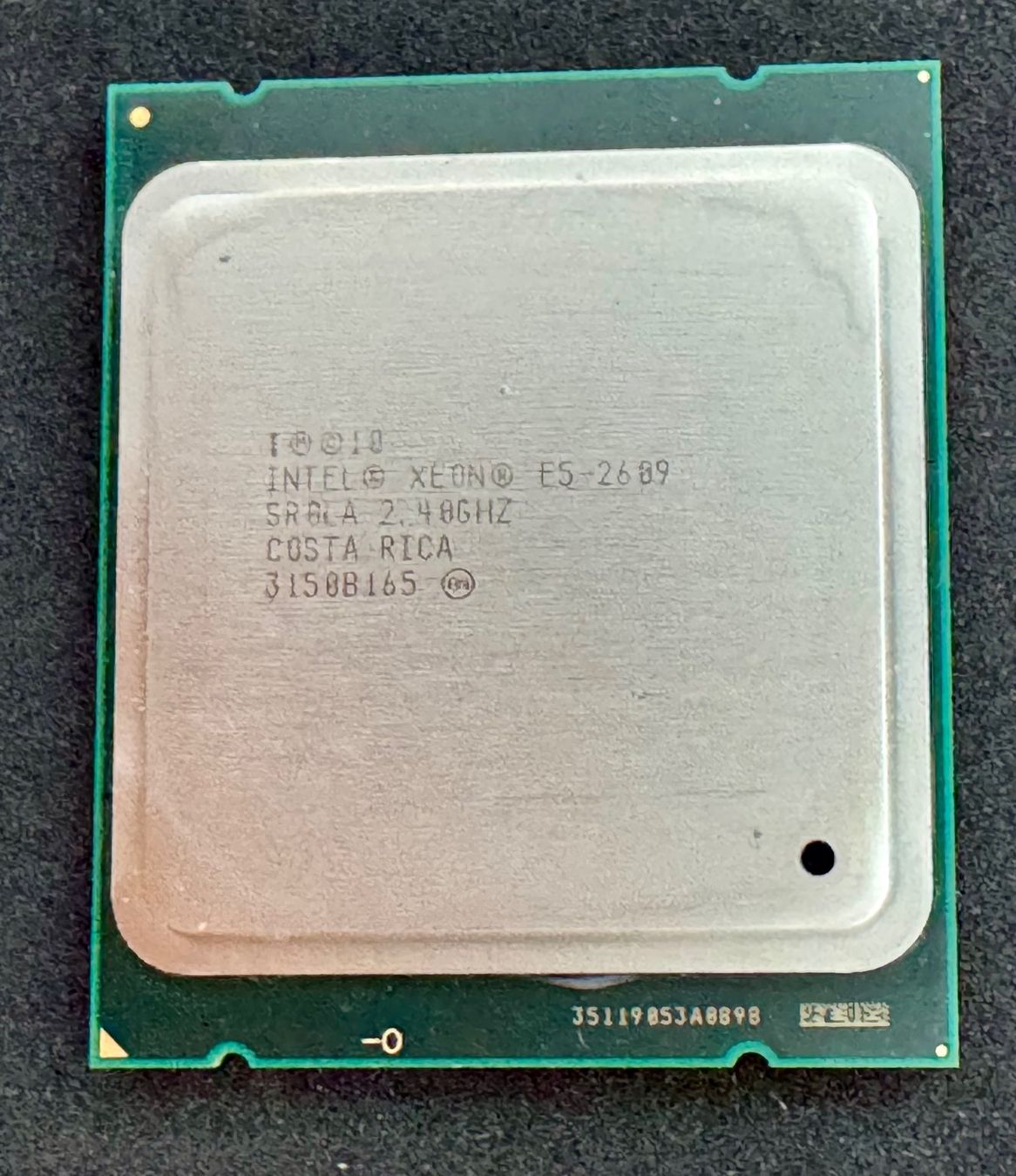Intel Elektronikbauteile: Intel Xeon E5-2609 2.40GHz 4-Core LGA2011 – Gebraucht aus Schüpfen von gde72