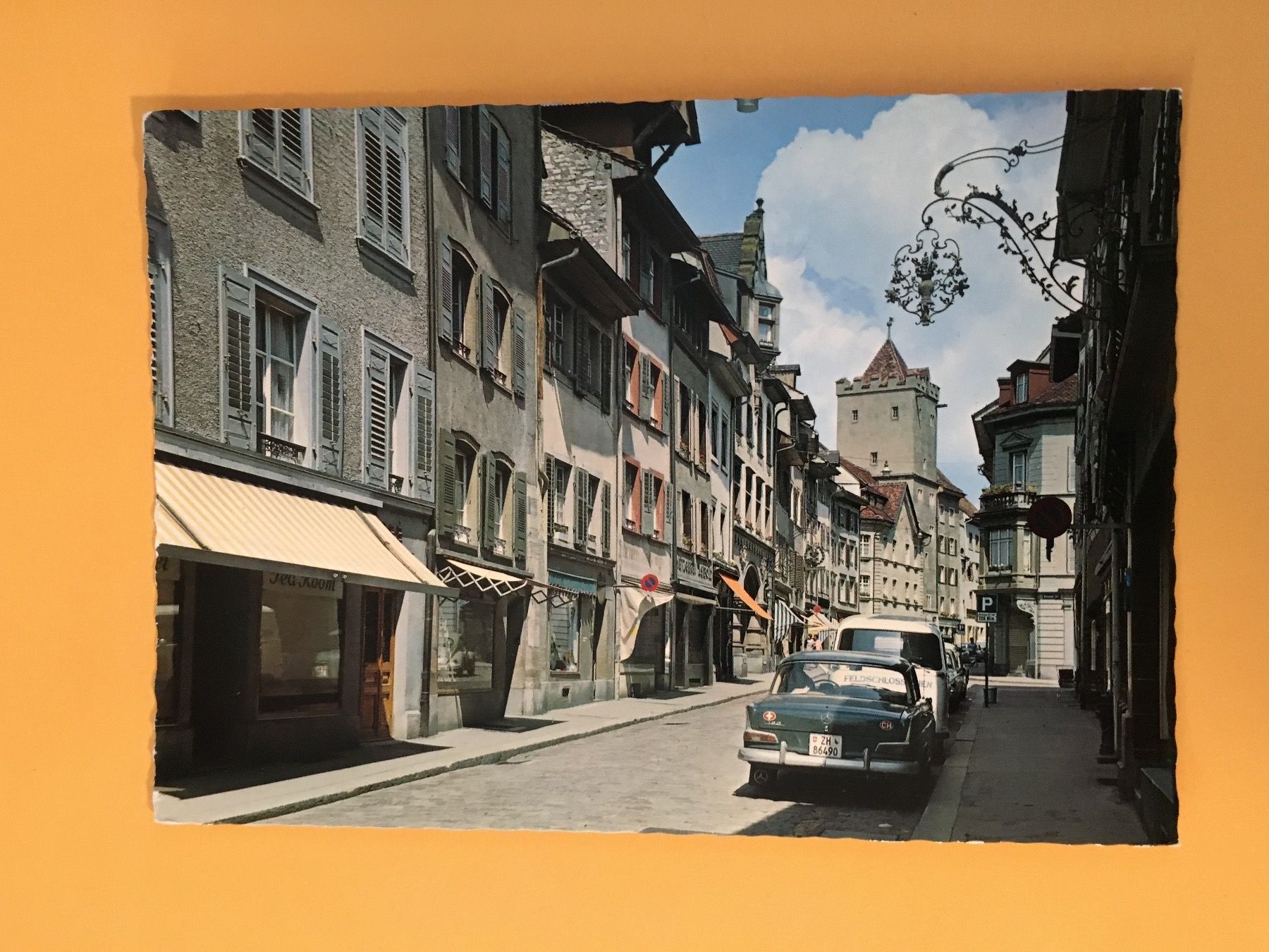 Cartes postales: Rheinfelden Aargau Marktgasse altes Auto – D'occasion à Küttigen par Melisch1000