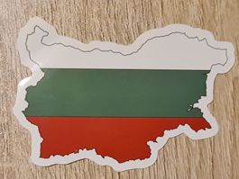 Sticker Aufkleber Bulgarien